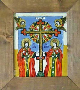 constantin si elena 267x300 Crucea cu raze de la Tartaria, cel mai vechi simbol religios al lumii