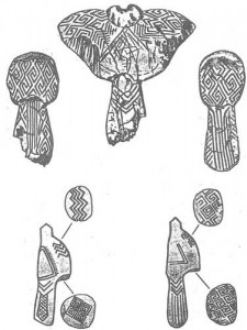 figurine mezin 225x300 Scrierea sacra a aparut in Carpati