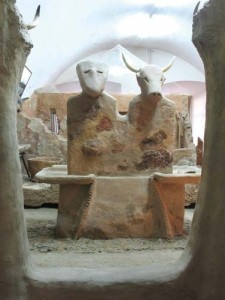 reconstituire altar Parta copy 225x300 Parta, cea mai veche asezare urbana din lume