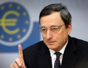 Mario Draghi banca centrala europeana 300x231 Goldman Sachs conduce UE prin Monti, Papademos si Draghi 