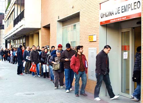 Şomajul a ajuns la un nivel RECORD în Spania